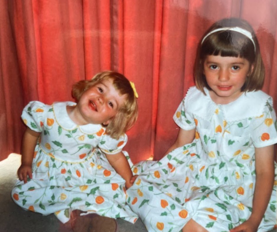 NeuroblastomaUK's tweet image. Rebecca lost her sister Heidi to neuroblastoma in 2000. 25 years later, Rebecca reflects on her experience of watching her sister battle neuroblastoma and how it has motivated her to start fundraising. Rebecca share’s their story here…
Read full story: neuroblastoma.org.uk/personal-stori…
