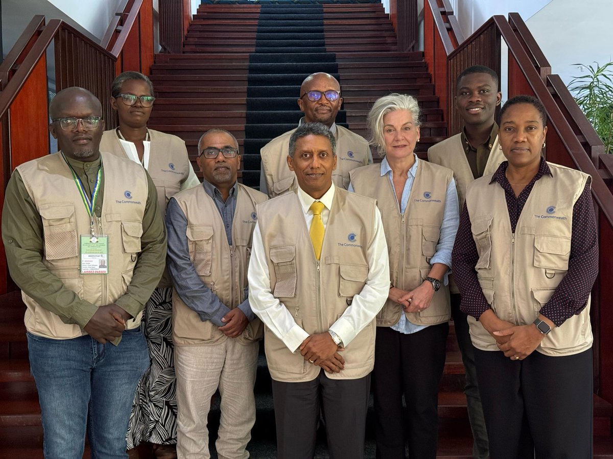 jkOpey's tweet image. I am in Gabon as a member of the @commonwealthsec Observer Group led by H.E @DannyFaure, former President of Seychelles, for the upcoming April 12 Presidential elections in Gabon. 

With Gabon transitioning to constitutional rule, young people in Gabon have a critical role in…