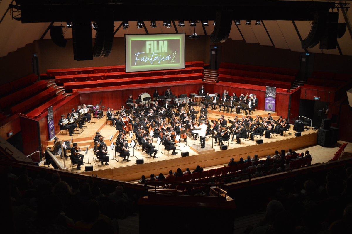 berksmusictrust's tweet photo. Congratulations to our Berkshire Youth Symphony Orchestra and Berkshire Youth Wind Orchestra for their incredible performances at Film Fantasia 2 on Monday! We're thrilled to share some highlights from a wonderful evening at The Heaxgon. 📸🎬 https://t.co/kTyZJ4V84G