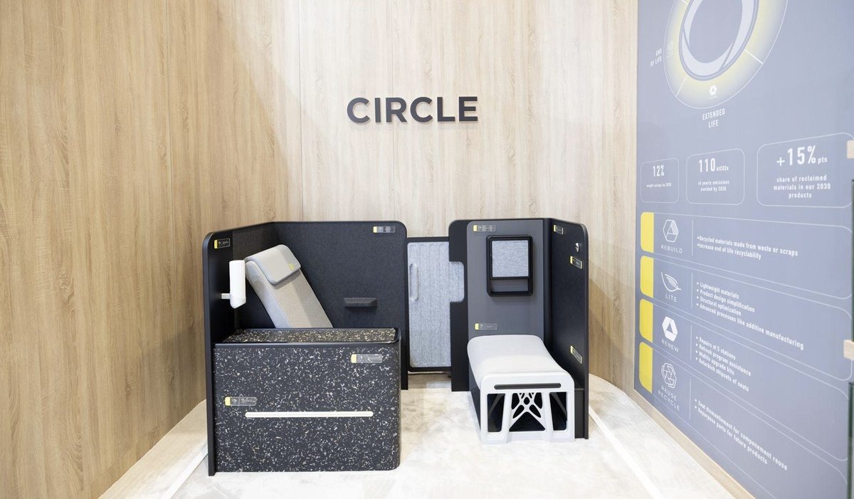À l’occasion d’AIX 2025, Safran Seats est fier de présenter Circle, son nouveau démonstrateur technologique mettant en avant 15 solutions innovantes pour renforcer la durabilité et la performance de ses produits.

#SafranSeats #AIX25 #Sustainaibility #AviationIndustry