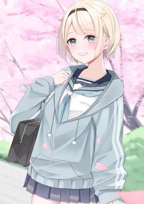 #いろはにも絵を新学期同じクラスになって「今年もよろしく」って言われたい 