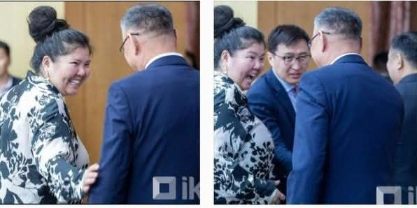 Иргэдээ алцайж хэвтдэгээр нь дууддаг хүүхэн хүчний өмнө палдига шааж паравгар царайндаа мишээл тодруулав