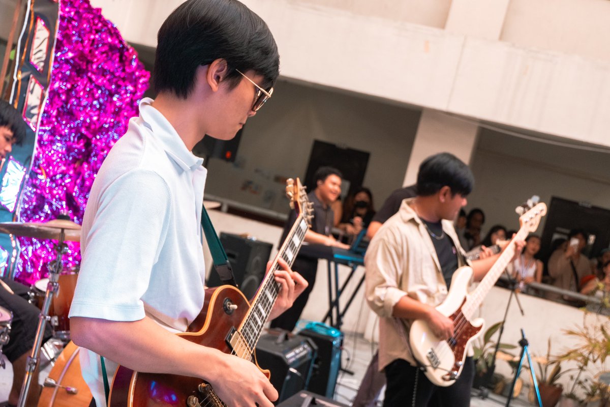 PolysoundBand's tweet photo. 𝙄𝙣 𝙋𝙝𝙤𝙩𝙤𝙨 | The PUP Polysound Band turned up the heat on stage with their lively performance during the College of Engineering Month closing ceremony, held last April 4, 2025.

#OneBandOneSound #PUPPolysound #PUPian #IskolarNgBayan https://t.co/UIl64QBwpu