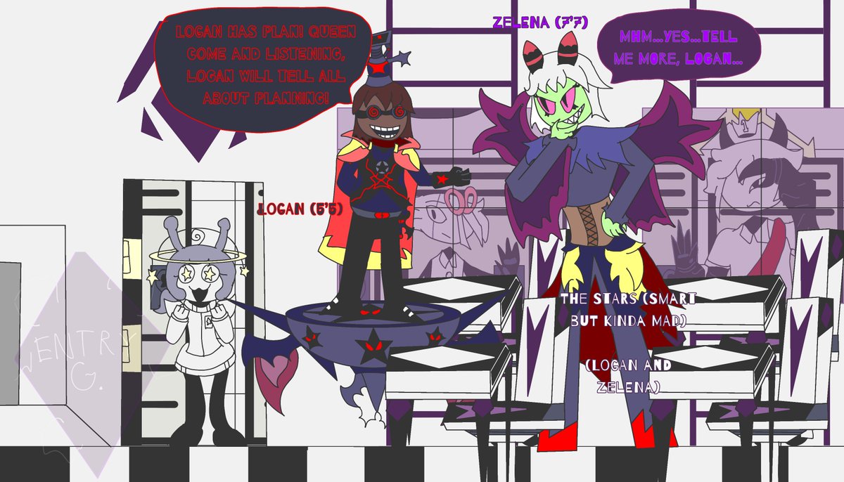 WhoTFisJohnFPE's tweet photo. 5. Mad Schemers (Logan and Zelena)
6. Cuteness…that’s all I have to say (Adeline, Polygon, Kirby)
7.  Magicians (Shen and Magi)
8. Scarlet…and Cirno  (Remmy, Flan-Chan and Baka)

that’s my class.

#fundamentalpapereducation #Edgyverse #Entryverse #fundamentalpapereducationoc https://t.co/sWbmLBmYWU