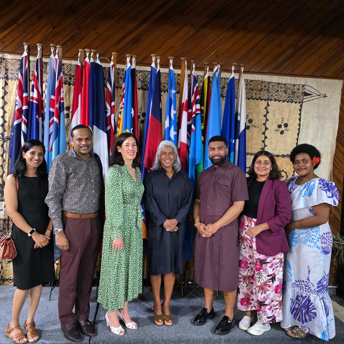temesiafj's tweet photo. Deepest thanks to Ambassador Véronique Roger-Lacan (France for the Pacific, SPC &amp; SPREP) and Ambassador Julie Le Saos (France to Fiji, Kiribati, Nauru, Tonga &amp; Tuvalu) for your unwavering support to Fiji &amp; the Pacific.
#socialinnovators https://t.co/IVFoieMKZD