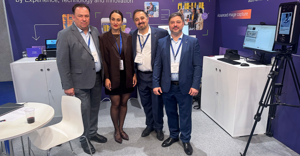 RegulaForensics's tweet photo. We're live at Passenger Terminal Expo in Madrid! Join the Regula team at Booth 1200 and discover a wide range of devices for smooth passenger identity verification, including check-in and border control. Thanks for dropping by! #PTExpoConf #IDV #Aviation #AirlineIndustry #Travel https://t.co/VtfuriyZZK