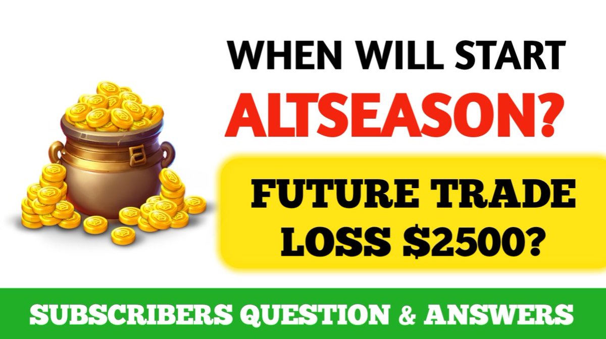 #Altseason2025 #Altseason youtu.be/7ANgCY99LEQ
