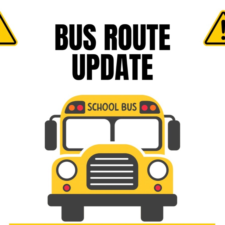 TCSDK12's tweet photo. Good Morning Todd County! A couple of quick bus changes for Wednesday the 10th. B-56 will pick up Sunrise.  B-53 will be picking up Okreek and Mission routes. In town routes will be 30 minutes late this morning https://t.co/DTD7ZlY6Ys