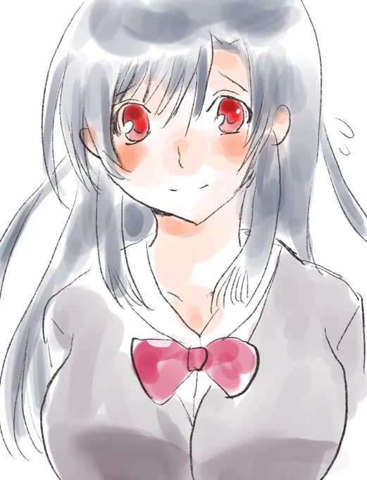 女の子も描くよ 性別不明も描くよ #フォローしなくていいから俺の描いた女キャラ見てくれ