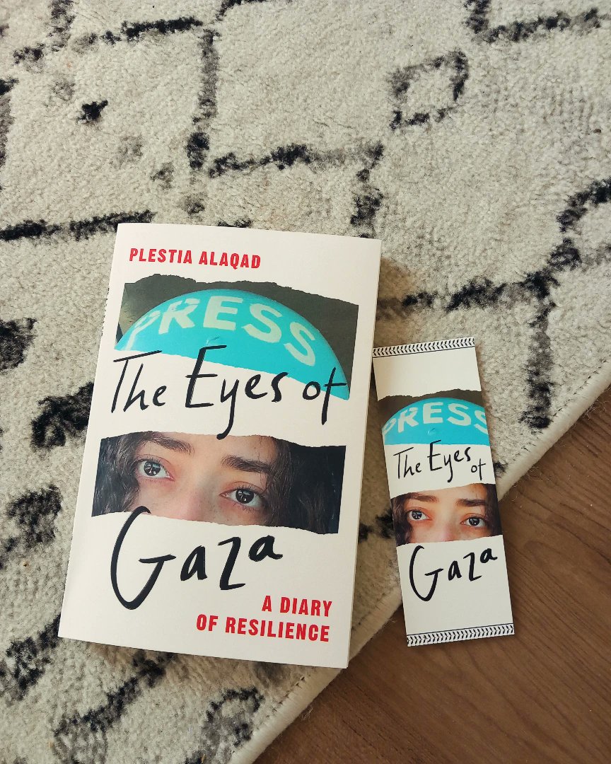 Morning lovelies 😘  #TheEyesOfGaza is one of the most important, devastating books I've ever read. If I could urge you to read one book, then it would be this one! I can only imagine the bravery it took for Plestia to share her diary of resilience with the world. 🇵🇸❤️