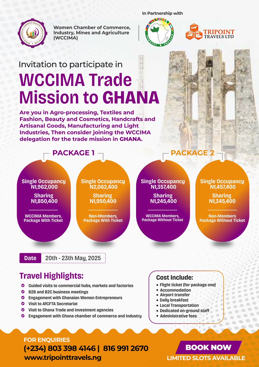 Women Chamber of Commerce, Industry, Mines & Agric tweet media