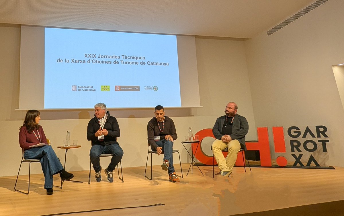 Avui i demà som a Olot a les XXIX Jornades Tècniques d’Oficines de Turisme de Catalunya! Compartim experiències amb companyes i companys de la Xarxa d’Oficines de #Catalunya
#TurismeCerdanya