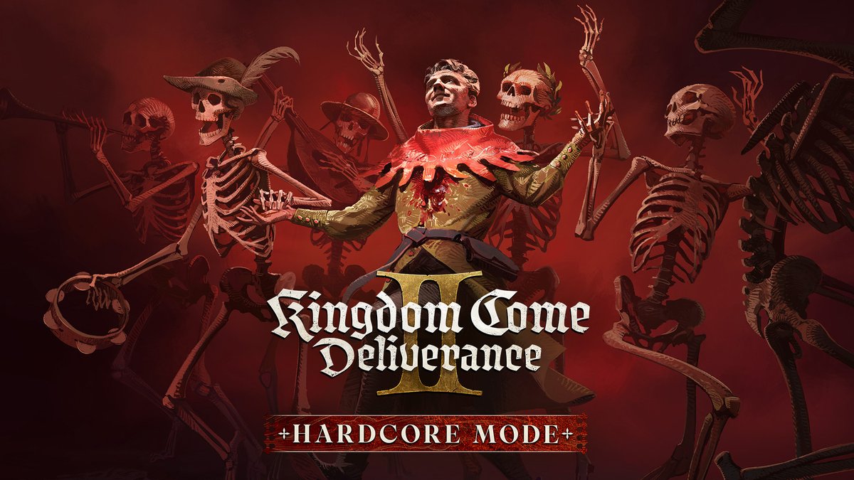 Hardcore Mode lands in #KCD2 on April 15. No mercy. No room for error. ☠
