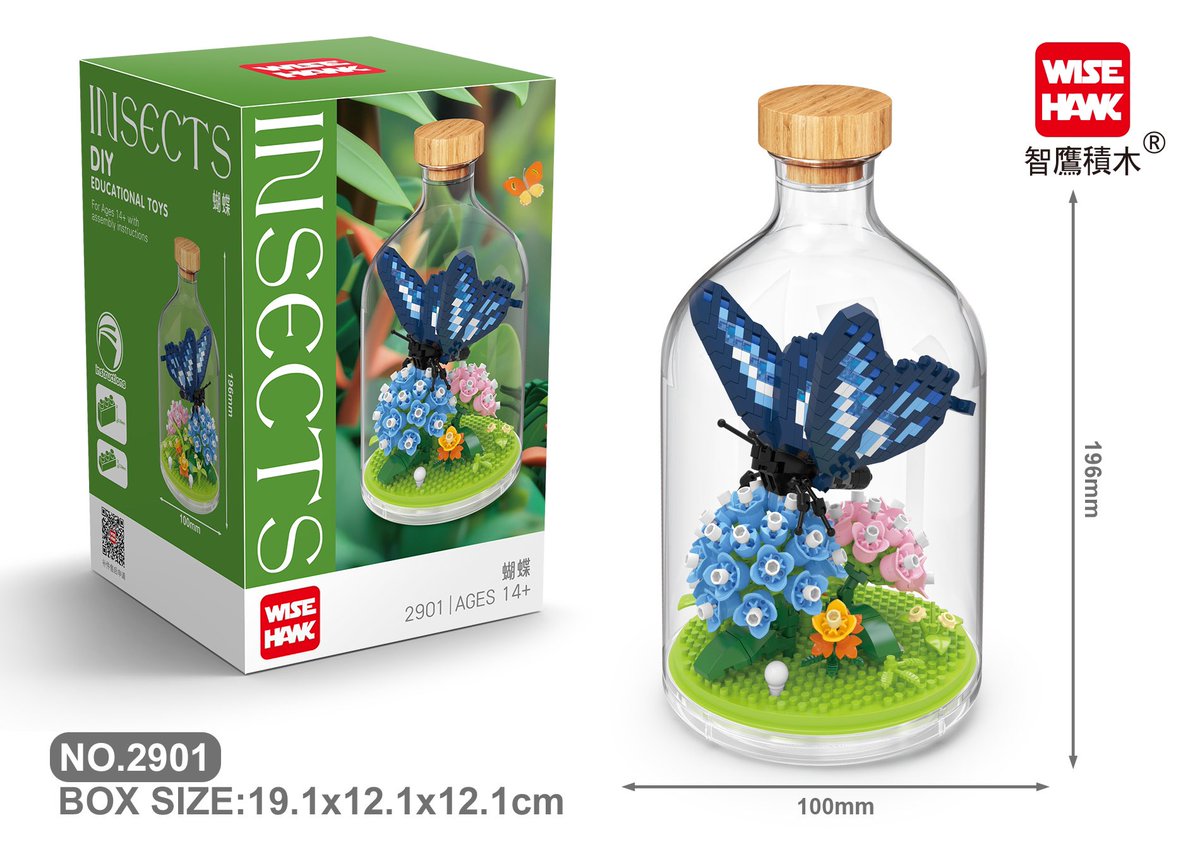 WiseHawkblock's tweet photo. "New Animal Collection Launch! Capybara, Butterfly, Fox &amp; Scorpion Designs Now Available!"🦝🦋🦊🦂#wisehawkblock #nanoblock #lego https://t.co/NxKyRowHXV