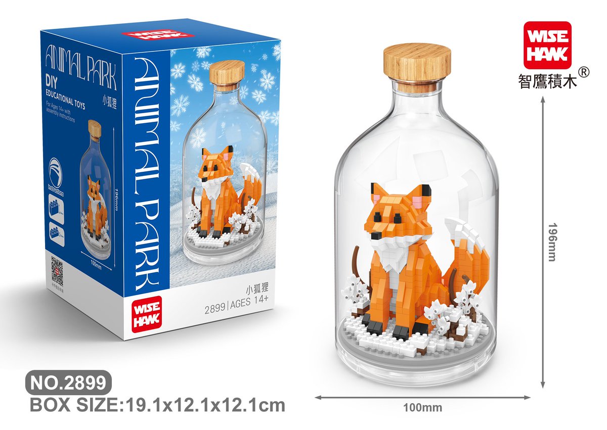 WiseHawkblock's tweet photo. "New Animal Collection Launch! Capybara, Butterfly, Fox &amp; Scorpion Designs Now Available!"🦝🦋🦊🦂#wisehawkblock #nanoblock #lego https://t.co/NxKyRowHXV