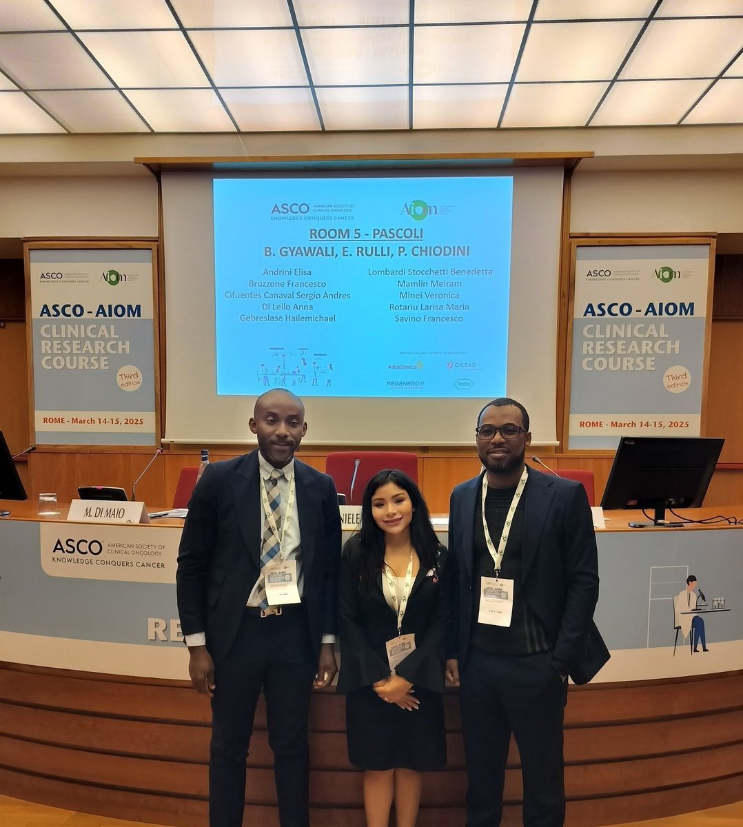 Abeid Athman (Omar). (@bin_abeid) on Twitter photo It was my pleasure to meet the shining Star <a href="/AndreaAnampaG/">Andrea Anampa-Guzmán (she/ella)</a> during the <a href="/ASCO/">ASCO</a> - <a href="/AIOMtweet/">AIOM</a> Clinical Research Course training in Rome, Italy. The world has become a global village. <a href="/MassimoDiMaio75/">Massimo Di Maio</a> It was my pleasure to meet the shining Star <a href="/AndreaAnampaG/">Andrea Anampa-Guzmán (she/ella)</a> during the <a href="/ASCO/">ASCO</a> - <a href="/AIOMtweet/">AIOM</a> Clinical Research Course training in Rome, Italy. The world has become a global village. <a href="/MassimoDiMaio75/">Massimo Di Maio</a>