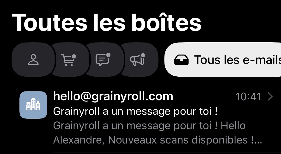 Il n’existe pas meilleur mail