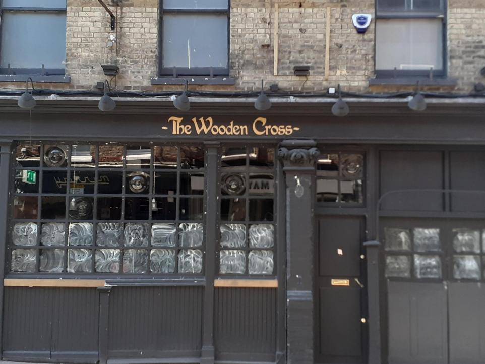 The Harringay Arms in Crouch End is re-opening tonight (Thurs 10th Apr) at 6pm. For some unfathomable reason, the new owners have renamed the pub "The Wooden Cross". But, as we all know, no-one in Crouch End is ever going to call it anything but the Harringay Arms. See you there!