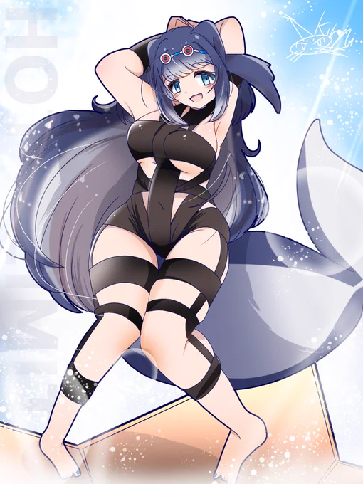 生足魅惑のマーメイド戦士#けものフレンズ #けもフレ 