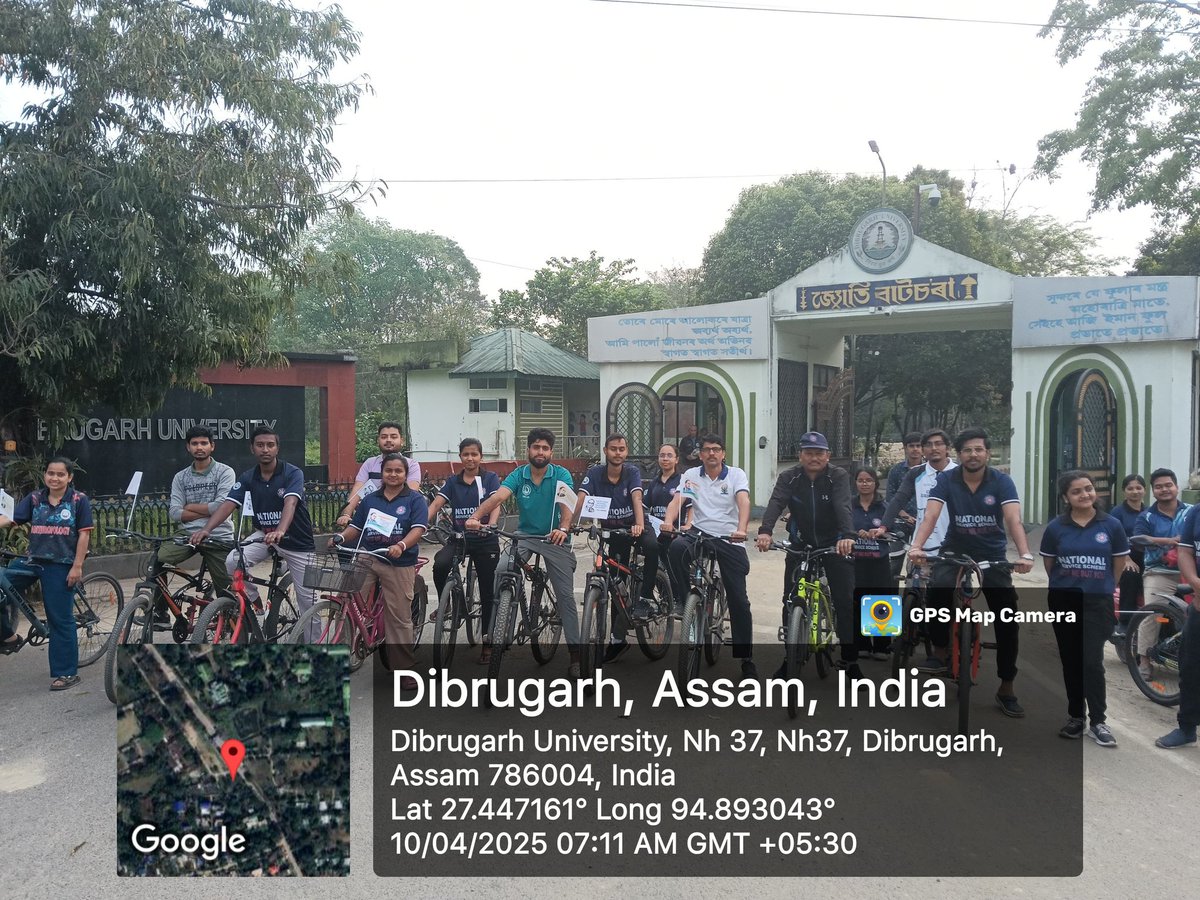 NSS PG Unit Dibrugarh University tweet media