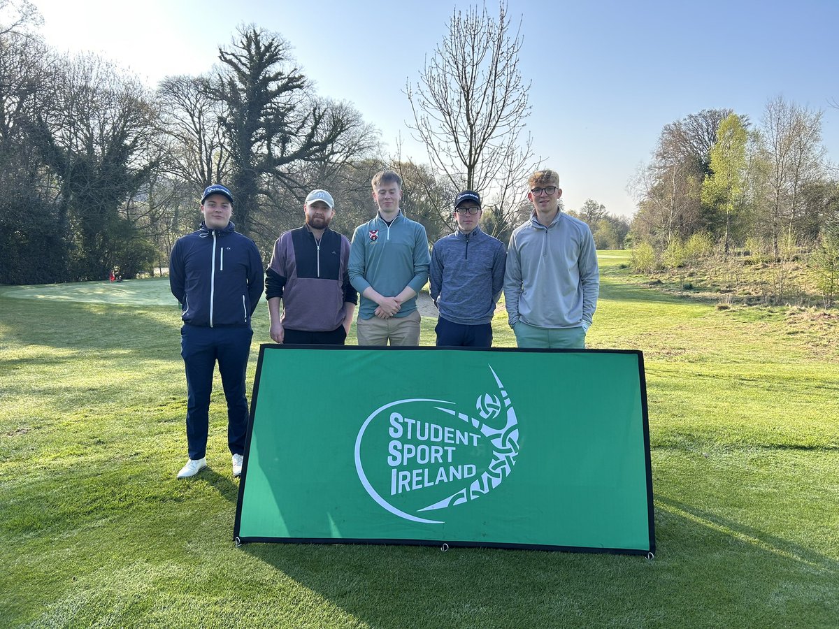 Student Sport Ireland (@studentsportirl) on Twitter photo We are delighted to be in <a href="/BunclodyGolf/">Bunclody Golf</a> for the <a href="/StudentSportIrl/">Student Sport Ireland</a> team golf finals today. Semi finals underway
Category A <a href="/UCCSport/">UCC Sport</a> v <a href="/UlsterUniSport/">Ulster Uni Sport</a>
Category B <a href="/QueensSport/">@queenssport</a> v <a href="/ucdsportsclubs/">UCD Sport</a>
<a href="/GolfIreland_/">Golf Ireland</a> We are delighted to be in <a href="/BunclodyGolf/">Bunclody Golf</a> for the <a href="/StudentSportIrl/">Student Sport Ireland</a> team golf finals today. Semi finals underway
Category A <a href="/UCCSport/">UCC Sport</a> v <a href="/UlsterUniSport/">Ulster Uni Sport</a>
Category B <a href="/QueensSport/">@queenssport</a> v <a href="/ucdsportsclubs/">UCD Sport</a>
<a href="/GolfIreland_/">Golf Ireland</a>