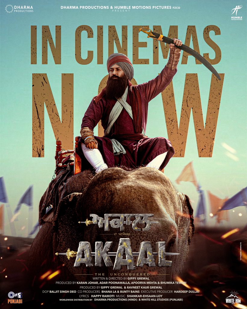 Its_CineHub's tweet image. The BAAHUBALI of Punjabi Cinema🔥#Akaal