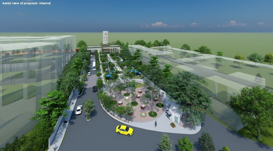 Pi_Cube_Studio's tweet image. Architecture Competition: Proposal for IIT Roorkee Main Gate design integrated with Facilitation centre to commemorate 175th year celebration of IIT Roorkee campus.

Second Prize