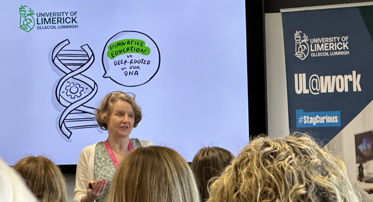 Pattie Punch (@punchpattie) on Twitter photo Prof Ann Ledwith Enabling future skills <a href="/UL/">University Of Limerick</a> Prof Ann Ledwith Enabling future skills <a href="/UL/">University Of Limerick</a>