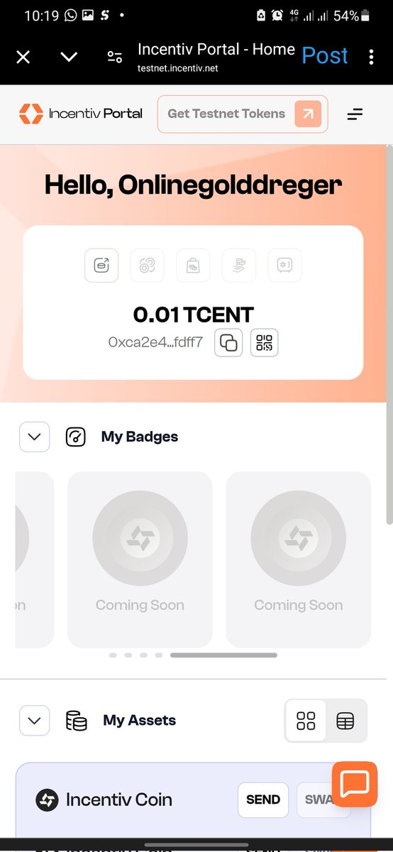 cybergoldmine's tweet photo. @waferred @incentiv 0xca2e44c70989debb0994c5f85730ccade48fdff7
Add me and send I'll return it. https://t.co/tL5uG82t0Z