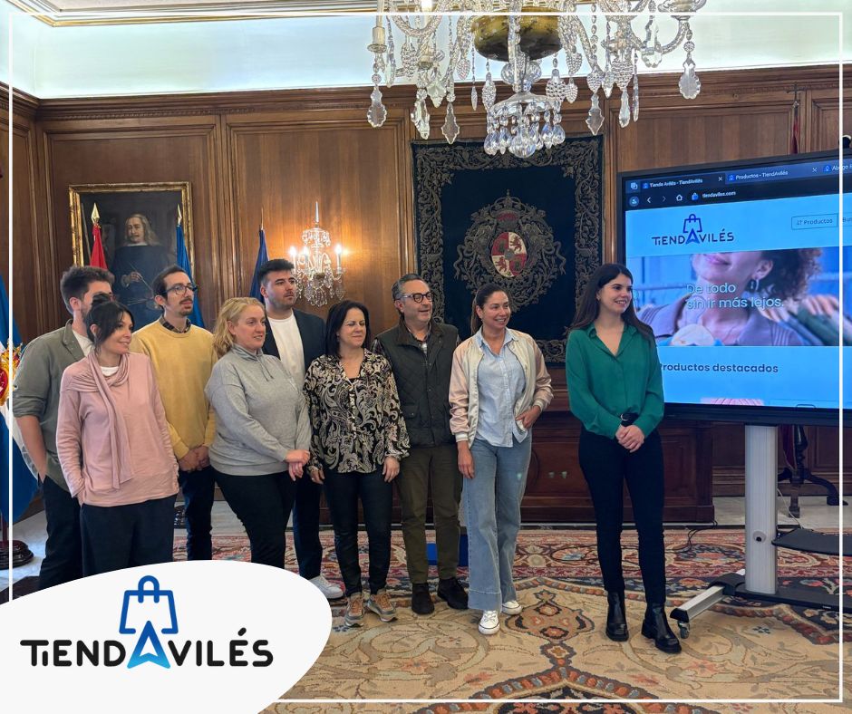 tiendAviles's tweet photo. 𝗣𝗿𝗲𝘀𝗲𝗻𝘁𝗮𝗰𝗶ó𝗻 del nuevo sitio web TiendAvilés  en el Ayuntamiento de Avilés.
👉 https://t.co/wTXaBl23sT
Ayuntamiento de Avilés https://t.co/2vSJsfc7G9