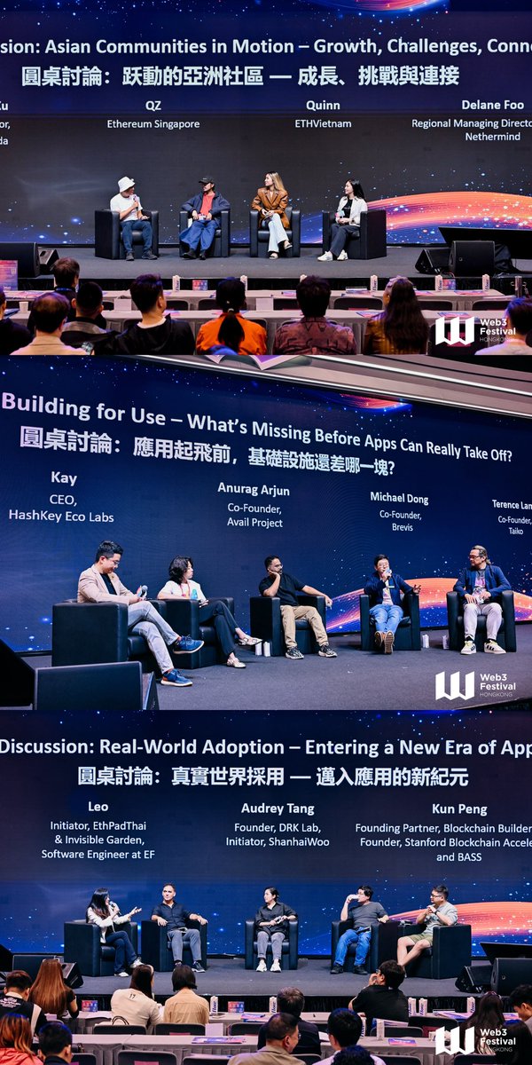 AudreyTang_'s tweet image. When we all come together,
Make Ethereum Asia Great Again! #ETHAsia
Huge thanks to all our speakers, co-host partners, EF, and the local eth communities across Asia for your support!
Most importantly, thanks to every one of you who still loves Ethereum!