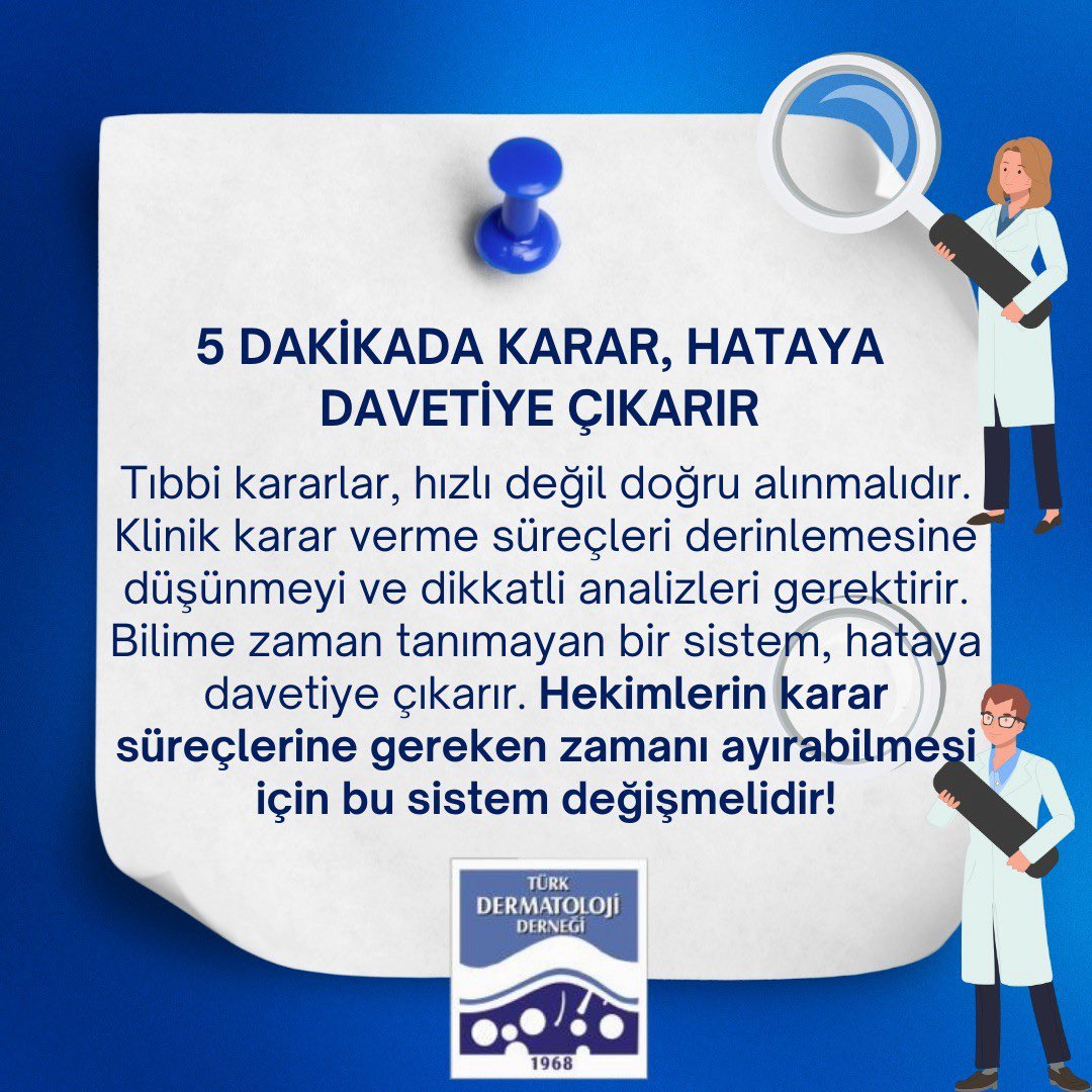 Türk Dermatoloji Derneği tweet media