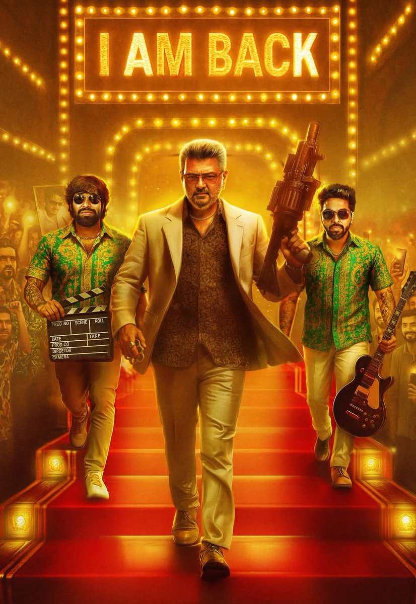 balahena's tweet photo. #GoodBadUgly முழுக்க முழுக்க Ak Fans காக எடுக்கப்பட்ட ஒரு தரமான படம். #Red_Dragon #AK_TEAM #AK #AjithKumar
🔥🔥🔥 @Adhikravi @gvprakash #TrishaKrishnan #Simran https://t.co/NRBUlBzik4