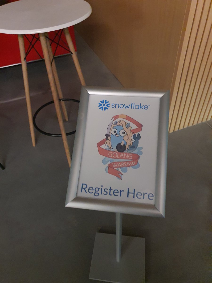 norbixjakubczak's tweet image. #GolangConference #GolangWarsawNight