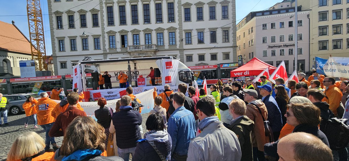 In den kommenden beiden Tagen werden die Redaktionen der Augsburger Allgemeine, Allgäuer Zeitung, Süddeutsche Zeitung und Münchner Merkur bestreikt. Finden wir alle nicht gut, ist aber nötig.