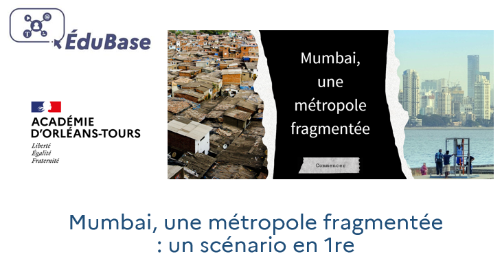 histgeo_edu_num's tweet image. [Scénario pédagogique #édubase]

🇮🇳 En quoi Mumbai peut se définir comme une métropole fragmentée et émergente ? : un scénario à l'aide d'un support numérique, en classe de #1re, proposé par @ac_orleanstours 

👉edubase.eduscol.education.fr/fiche/23246