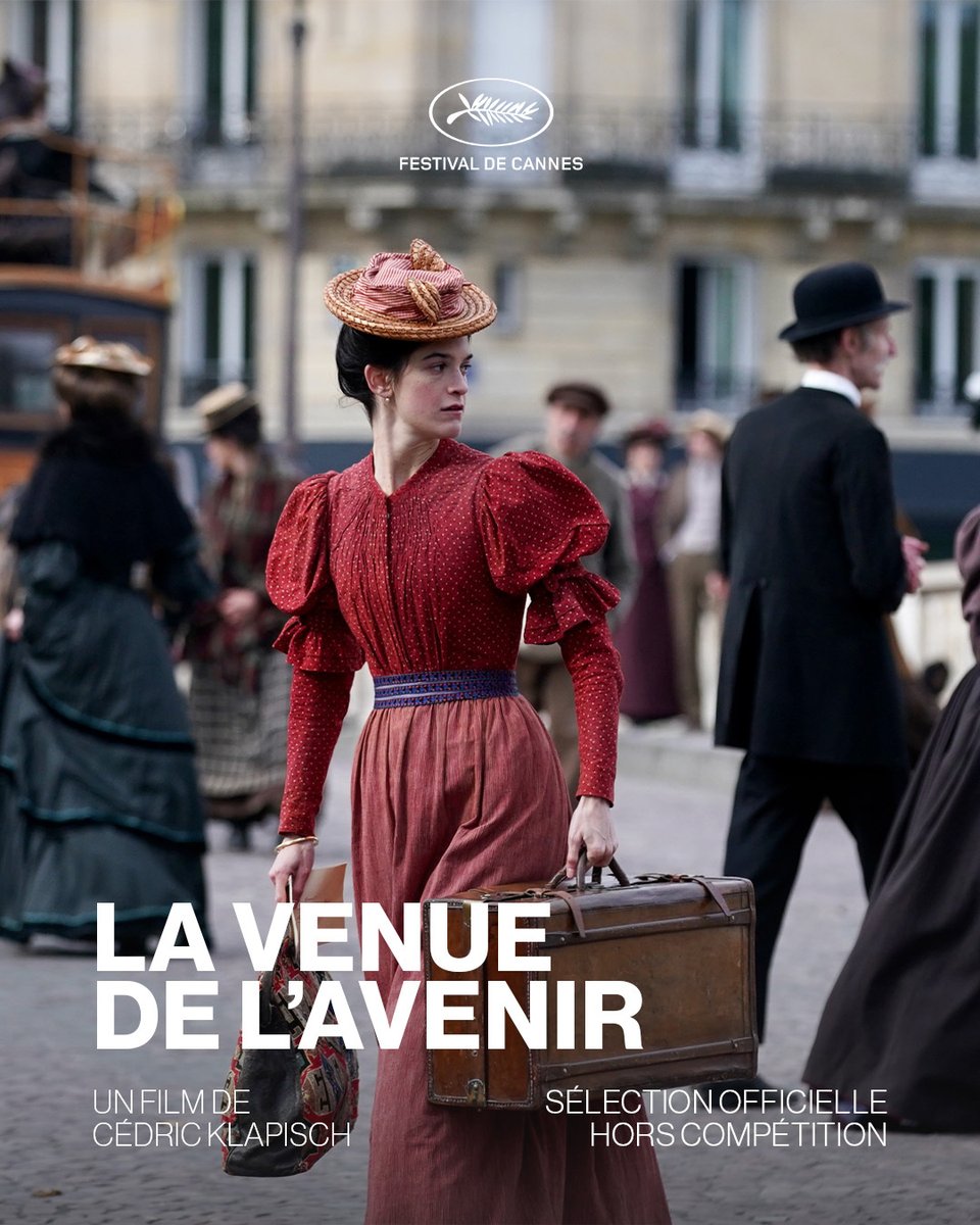 StudiocanalFR's tweet photo. 🎬 Sélection Officielle - Festival de Cannes 🎬
LA VENUE DE L'AVENIR, un film de Cédric Klapisch avec Suzanne Lindon, Abraham Wapler, Vincent Macaigne, Julia Piaton, Zinedine Soualem, Paul Kircher, Vassili Schneider, Sara Giraudeau et Cécile de France sera présenté en Sélection Officielle - Hors Compétition lors du prochain Festival de Cannes ! #Cannes2025