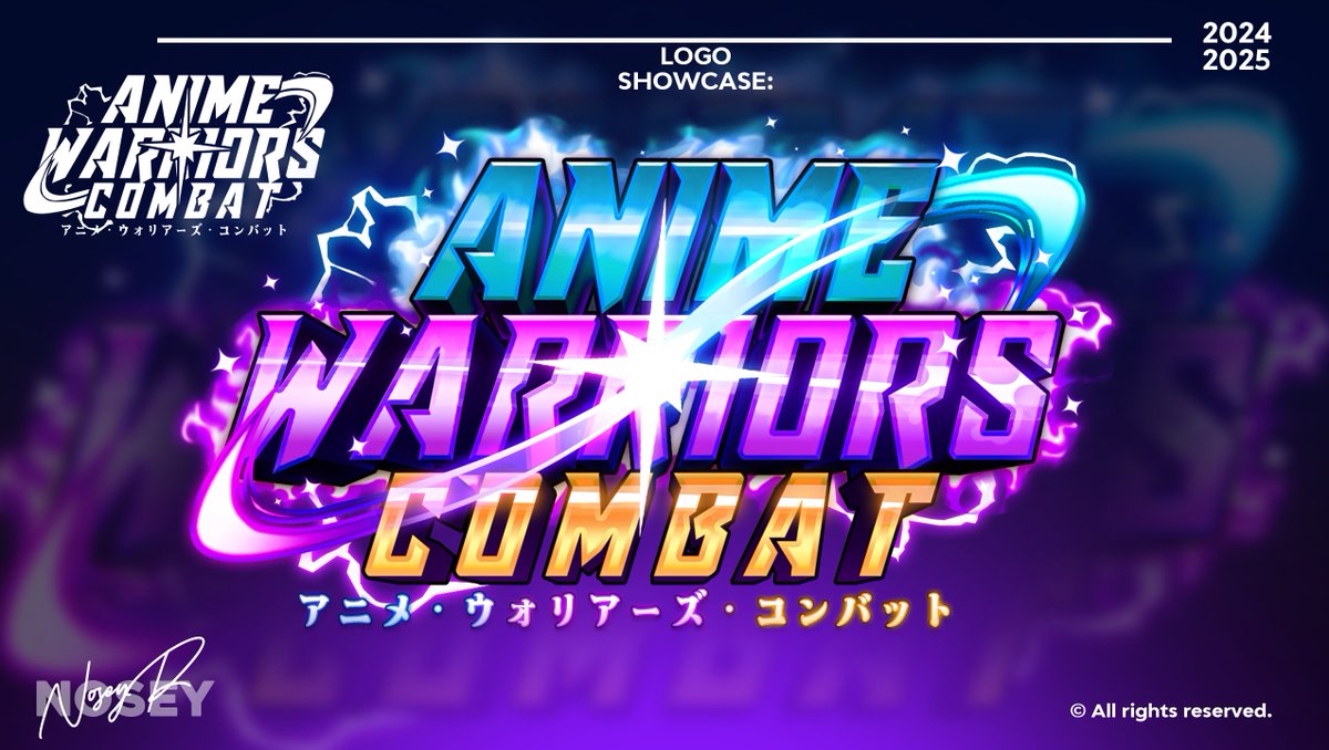 Anime Warriors Combat! 🔥
Commissioned by: <a href="/WarriorsCombat_/">Anime Warriors Combat</a> <a href="/HussonTheDev/">Husson</a>

Thanks for trusting my design! Hope you like it!

Likes, follows, and retweets appreciated! ✨

#ROBLOX  #RobloxDev  #RobloxGFX #RobloxDevs  #logos #robloxart