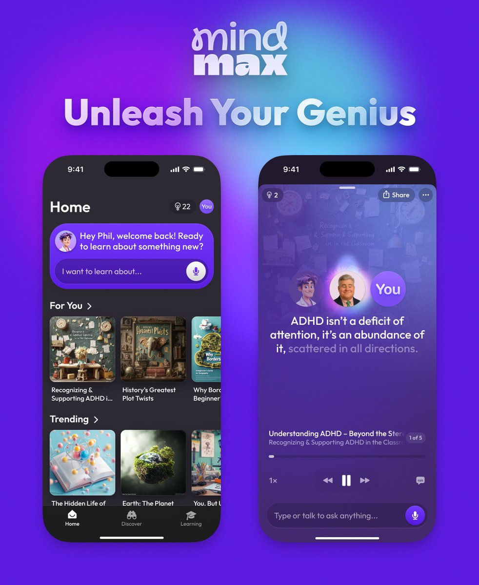 PiXL (@thepixlnetwork) on Twitter photo Imagine turning any topic into a voice-driven course in seconds!
<a href="/MindMaxLabs/">MindMax Labs</a> personalises learning for curious or reluctant minds —sparking exploration, debate & mastery through interactive dialogue 🗣️
Join their beta ➡️ mindmax.it
#EdTech #PiXLPartner Imagine turning any topic into a voice-driven course in seconds!
<a href="/MindMaxLabs/">MindMax Labs</a> personalises learning for curious or reluctant minds —sparking exploration, debate & mastery through interactive dialogue 🗣️
Join their beta ➡️ mindmax.it
#EdTech #PiXLPartner