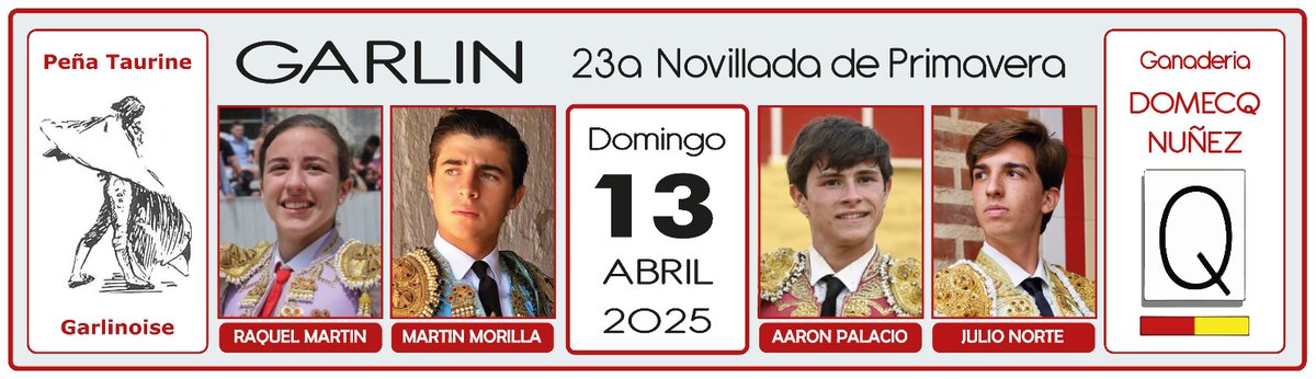 chicuelina61895's tweet photo. 📝 ACTUALIDAD

👉 Los novillos de Domecq Núñez ya están en Garlin
https://t.co/KriJ2aaiwh @aaronpalaci0 @RaquelMartinCom https://t.co/gCwmsEpJk9