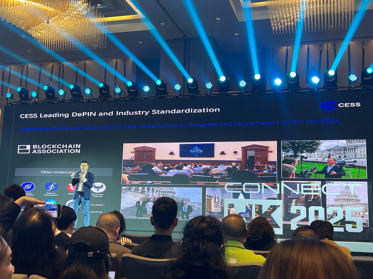 CESS Network (@cess_storage) on Twitter photo From AI Agents to DeSci and beyond, <a href="/mengchanshu1/">MengChanShu.ETH</a> CBO of #CESS, took the stage at #ConnectHK to share how CESS is building the decentralized data backbone powering the future of crypto.
Data is the foundation — and CESS is making it sovereign, scalable, and Web3-ready. Let’s From AI Agents to DeSci and beyond, <a href="/mengchanshu1/">MengChanShu.ETH</a> CBO of #CESS, took the stage at #ConnectHK to share how CESS is building the decentralized data backbone powering the future of crypto.
Data is the foundation — and CESS is making it sovereign, scalable, and Web3-ready. Let’s