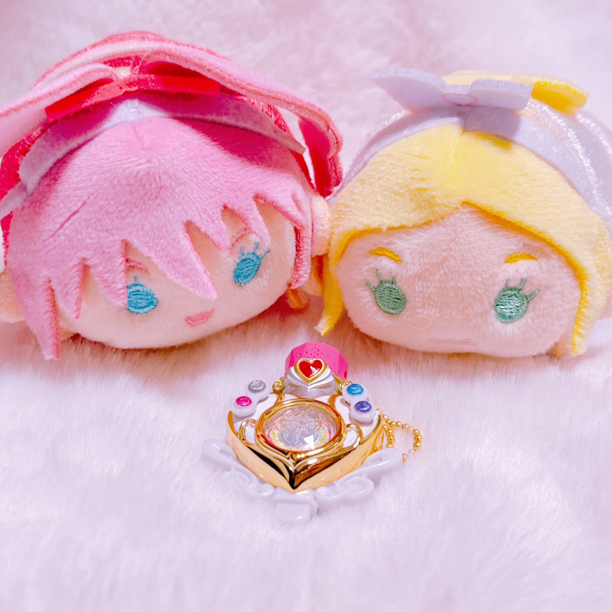 ミニチャームコレクション3🫶
リンクルンとキュアモジューレはどこかに付けたいから2つ買った🪄︎︎
最近フレプリグッズの供給多くてありがたい、、クッキーのブッキーだけまだゲットできてない😭