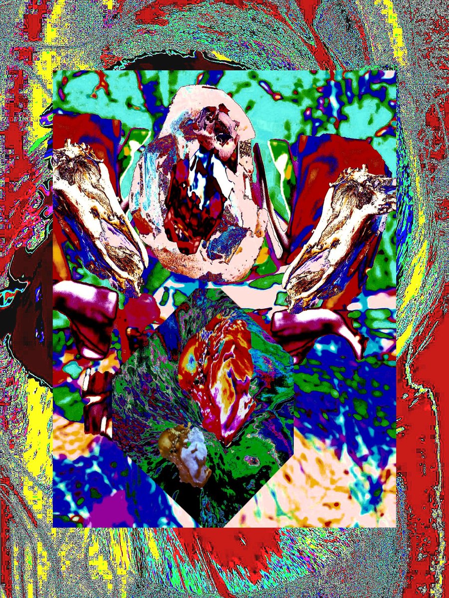 bloodlustdr's tweet photo. #collage #revival #shapes #skull #cube #ornamental #kunst #compositing #green #trapped #ice #carpet #grey #abstractart #graphicart #graphicdesign #posterdesign #dream #clever #astonish #neu #grau #kunstler #vividdream #heraldic #morph #dice #driller #artist #quest #pintura #blue https://t.co/wftV4hqjnj