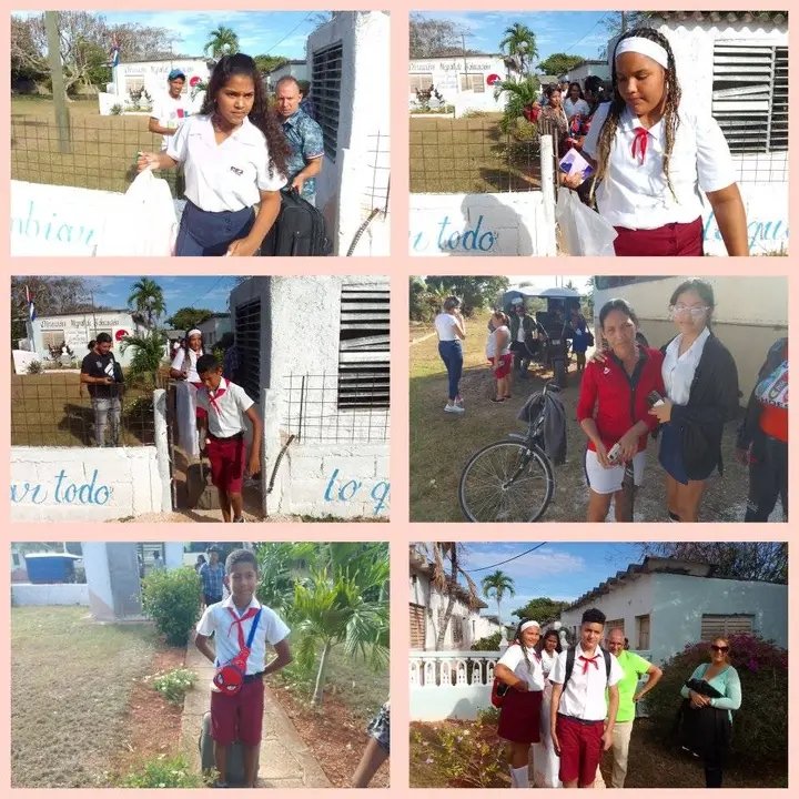 DireccionSierra's tweet photo. #PorCamagüeyTodo
#CubaMind
Se llevó a cabo una emotiva despedida para los educandos que representarán a Sierra de Cubitas en la Asamblea Pioneril 64 aniversario, donde se pondrá el compromiso y la dedicación de los jóvenes. https://t.co/G2TfomPEpK