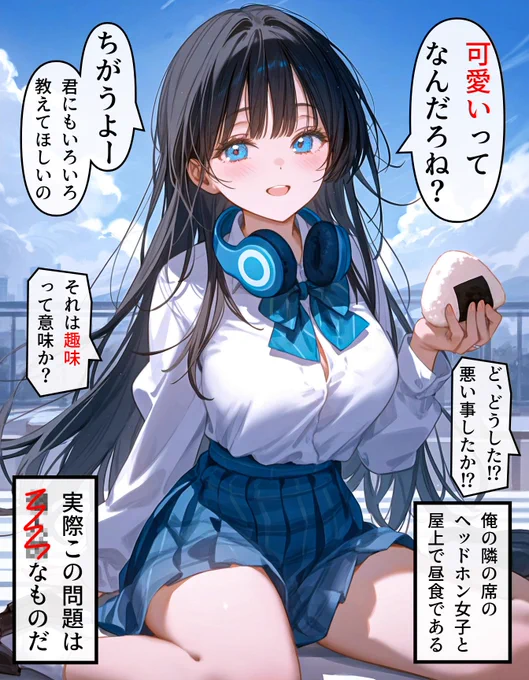 ヘッドホン少女の秘密 #302 (1/4) 