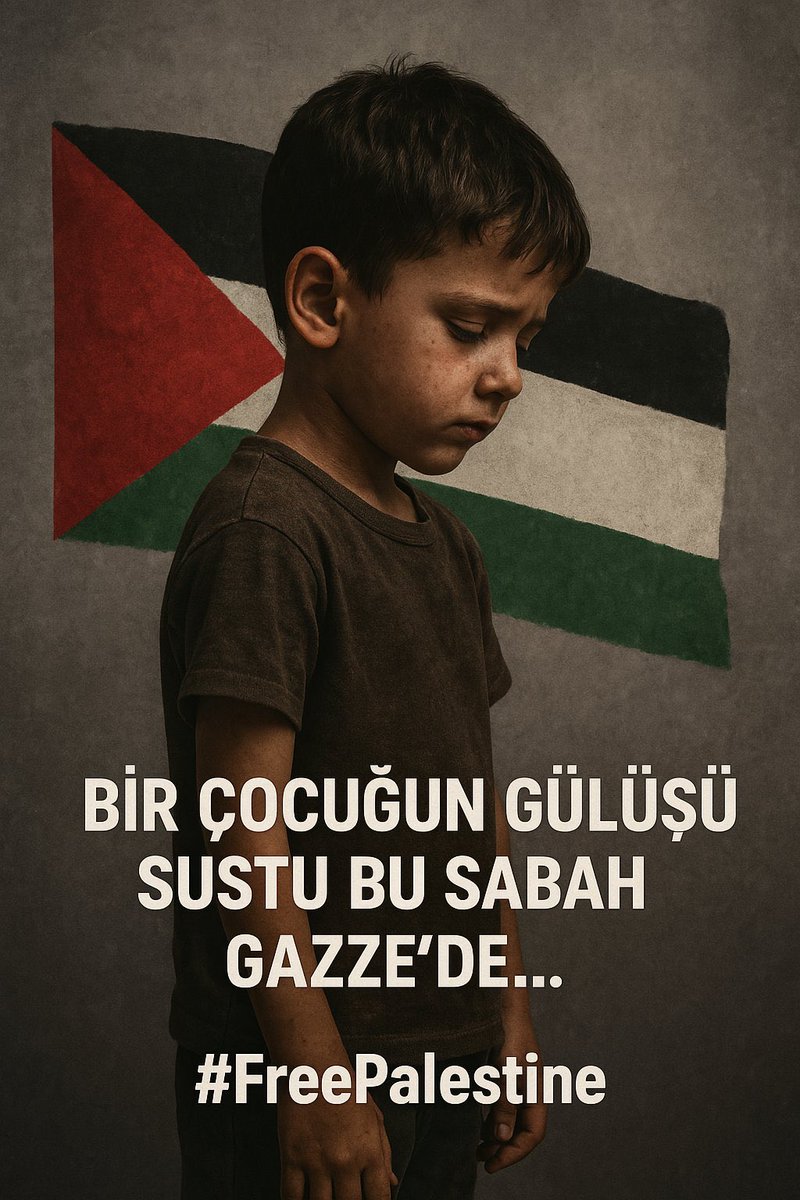mlkeikbal's tweet photo. Özgür Filistin istiyoruz. Katledilenlerin ve katillerin olmadığı, çocukların tek derdinin oyunun oynamak ve okula gitmek olduğu bir Filistin.
#FreePalestina https://t.co/hF7BYyBbPG