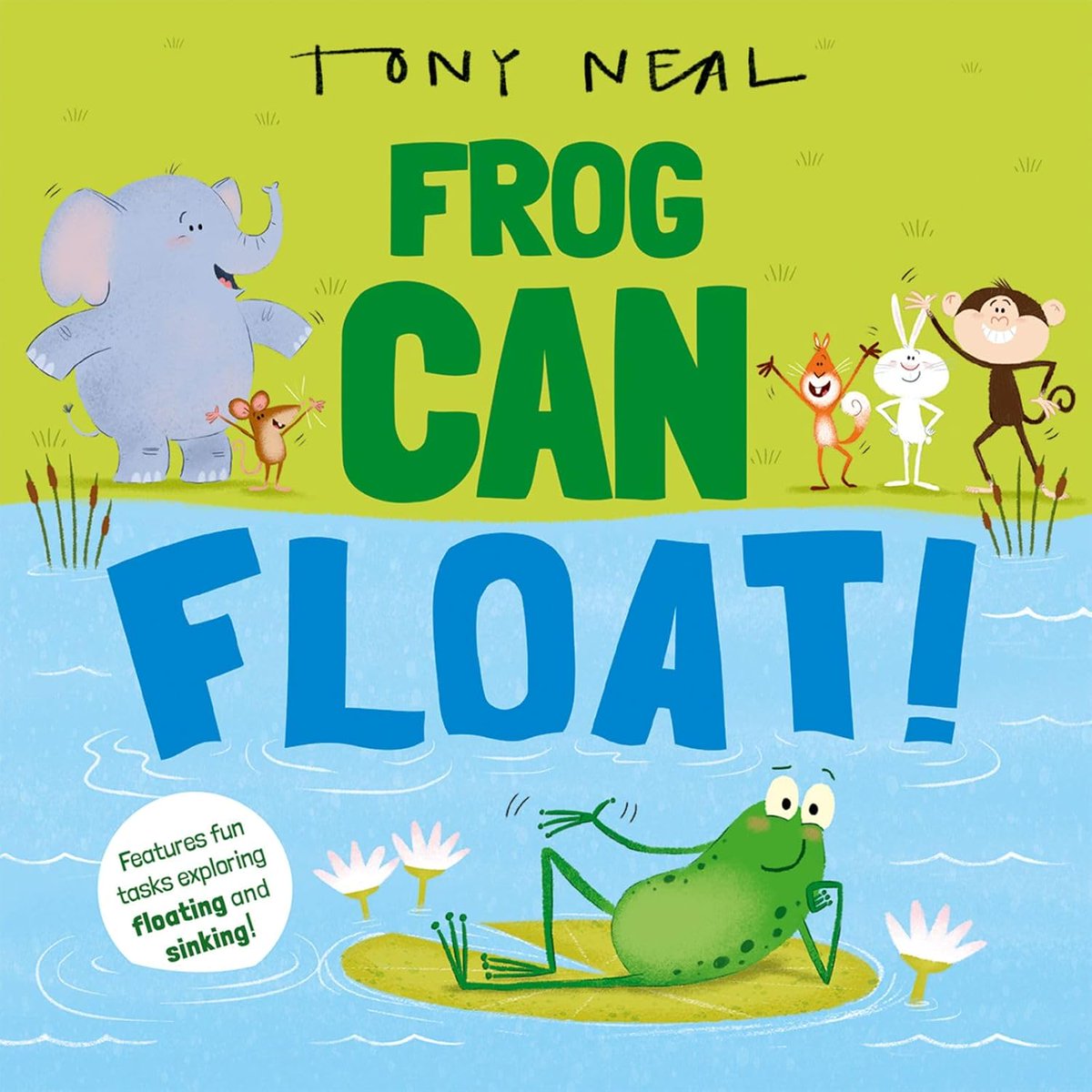 PNorfolk_BookRe's tweet photo. Learning about science can give little ones that sinking feeling so let them have fun with #TonyNeal’s entertaining picture books Frog Can Float! & Dig Monkey Dig! @aashannon @oxfordchildrens
https://t.co/qWgB5sfCEX https://t.co/pXAKER3ysH