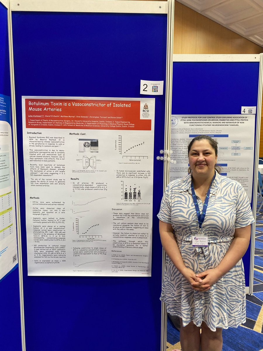 Roisin Dolan (@roshdolan) on Twitter photo Raynaud’s conditions of the hand can cause significant functional impairment for affected patients. @lylasaljohmani presents our work on the role of botulinum toxin as a treatment option <a href="/rare_trial/">Rare Disease Clinical Trial Network, Ireland</a> <a href="/UCDMedicine/">UCD Medicine</a> <a href="/TissueEngDublin/">RCSI TERG</a> <a href="/orankennedy/">Oran Kennedy</a> Raynaud’s conditions of the hand can cause significant functional impairment for affected patients. @lylasaljohmani presents our work on the role of botulinum toxin as a treatment option <a href="/rare_trial/">Rare Disease Clinical Trial Network, Ireland</a> <a href="/UCDMedicine/">UCD Medicine</a> <a href="/TissueEngDublin/">RCSI TERG</a> <a href="/orankennedy/">Oran Kennedy</a>