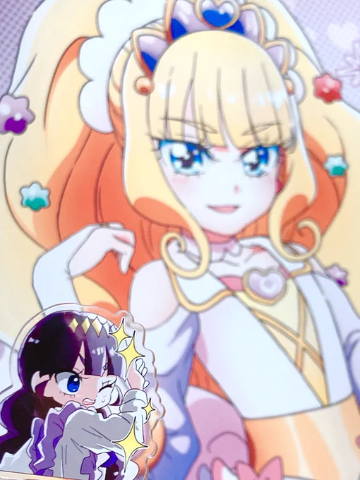 推しが眩しいあまねちゃんアクスタ4月レイフレで頒布します! 