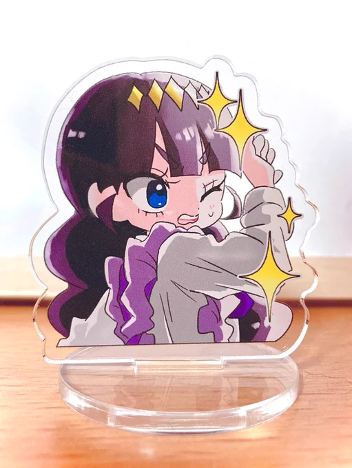 推しが眩しいあまねちゃんアクスタ4月レイフレで頒布します! 